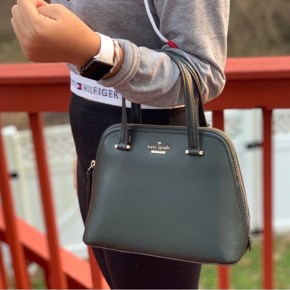 💚CUTE 🫒😎 KATE SPADE PATTERSON DRIVE SMALL DOME SATCHEL